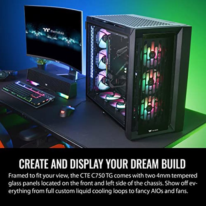 Корпус Thermaltake CTE C750 TG ARGB White (CA-1X6-00F6WN-01)