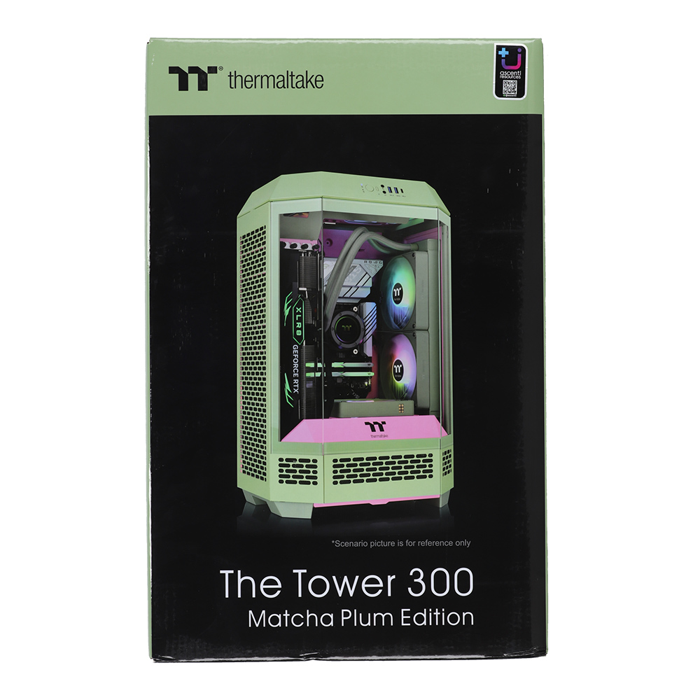 Корпус Thermaltake The Tower 300 Matcha Plum (CA-1Y4-00SJWN-00)