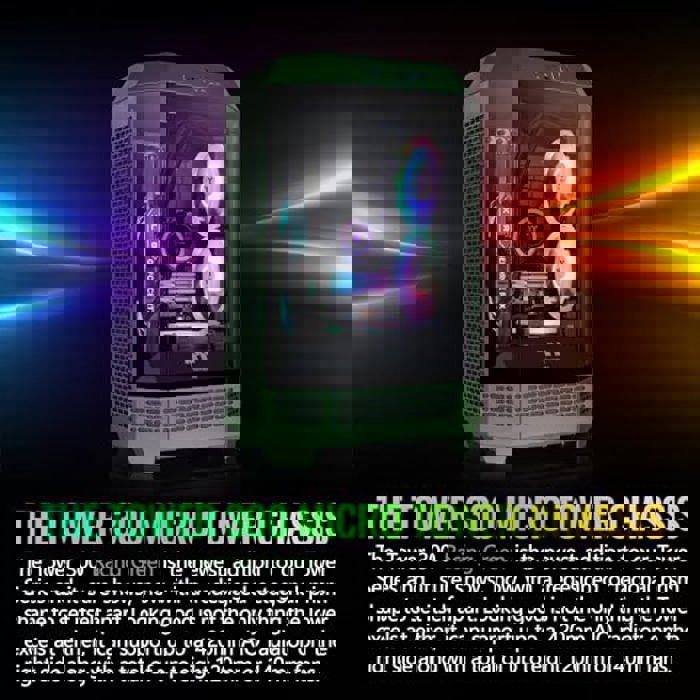 Корпус Thermaltake The Tower 300 Racing Green (CA-1Y4-00SCWN-00)