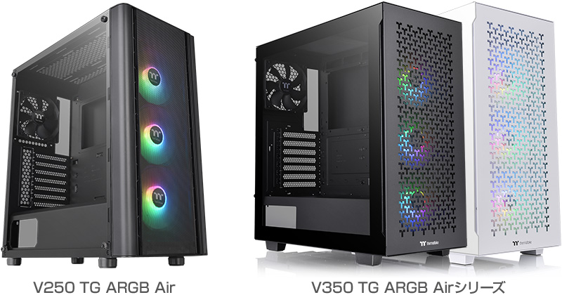 Корпус Thermaltake V350 TG ARGB Air White (CA-1S3-00M6WN-03)