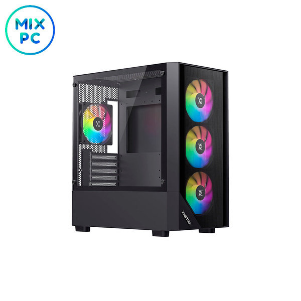 Корпус XASTRA A302 4FRGB Black