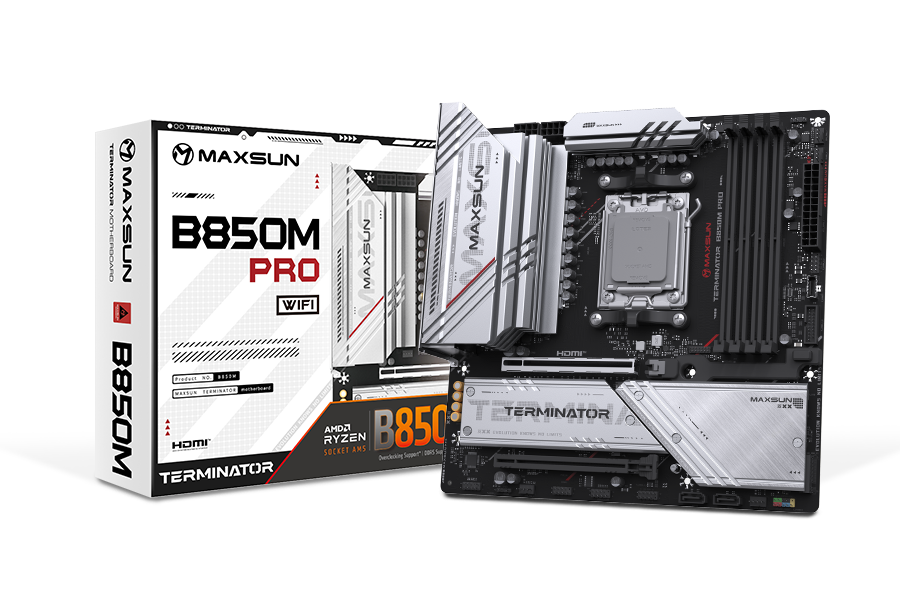 Материнская плата Maxsun Terminator B850M PRO WIFI