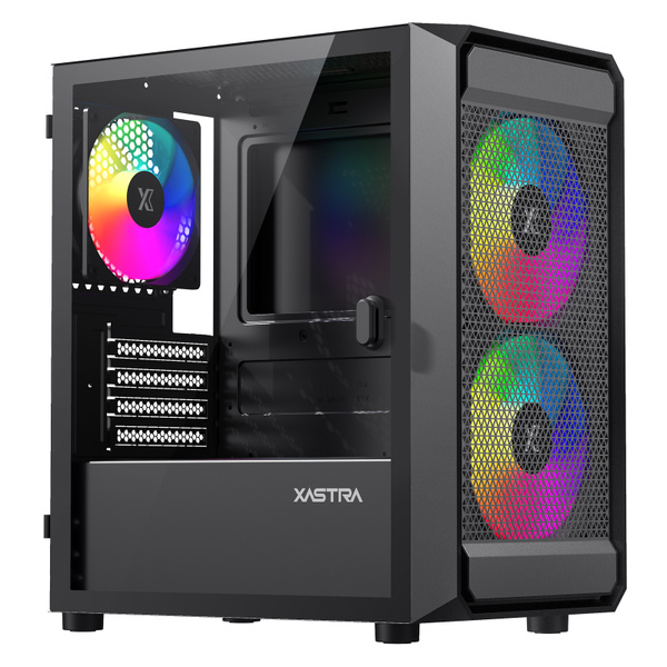 Корпус XASTRA QT400M 3ARGB-C6-AC Black
