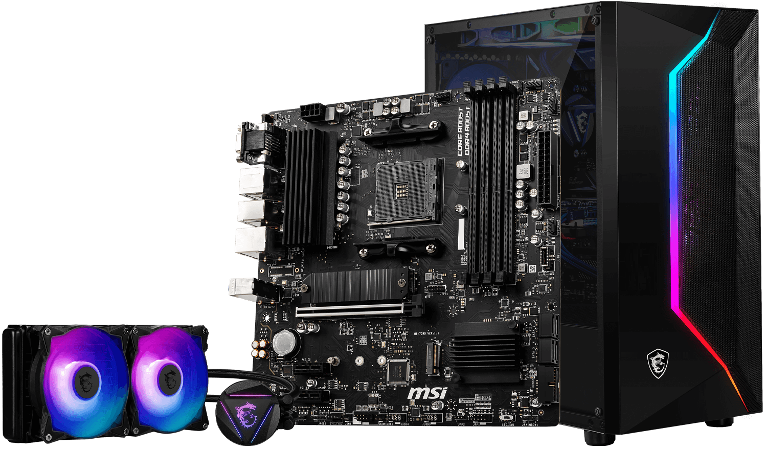 Материнская плата MSI B550M PRO-VDH