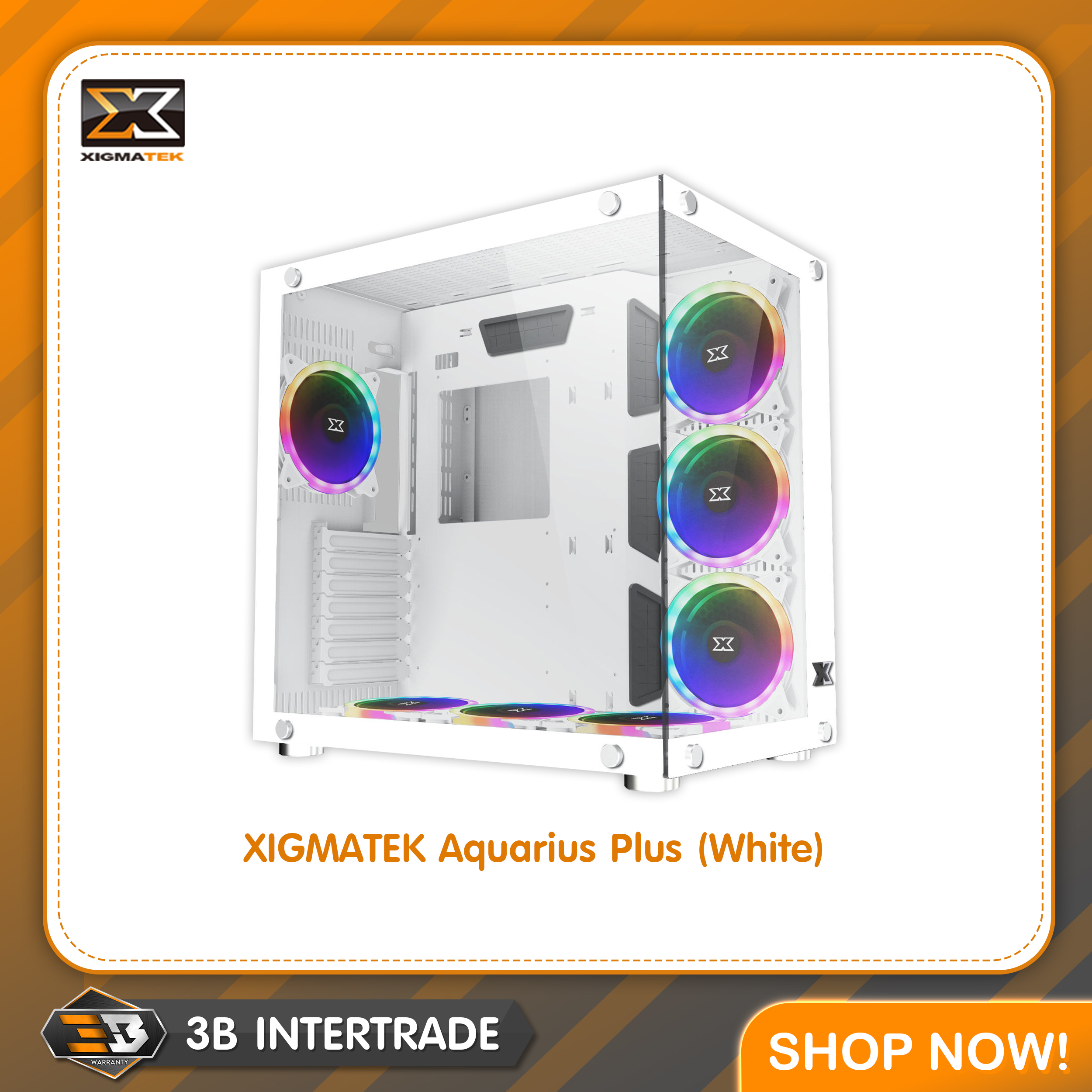 Корпус Xigmatek Aquarius Plus Arctic