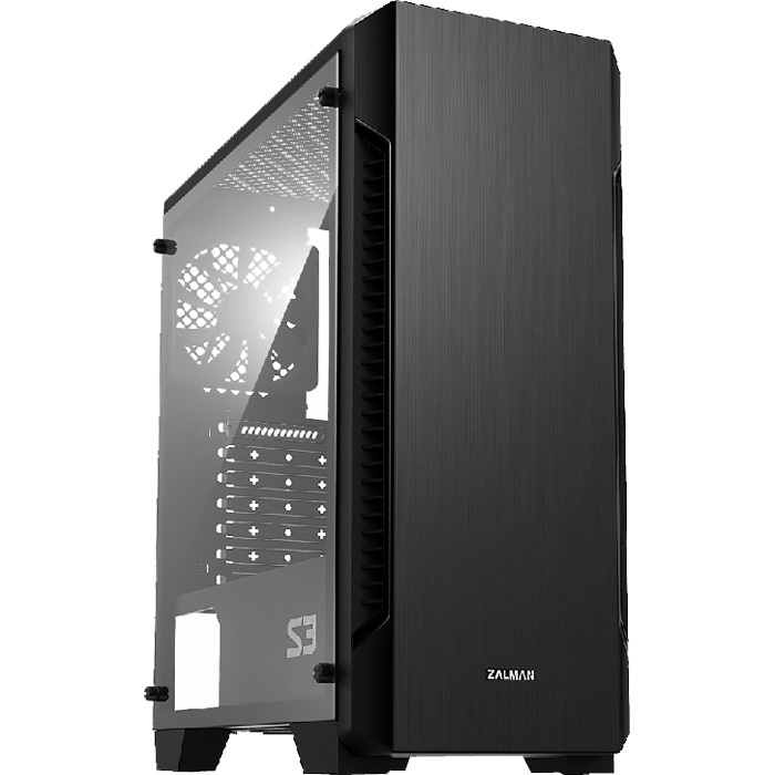 Корпус Zalman S3 TG Black