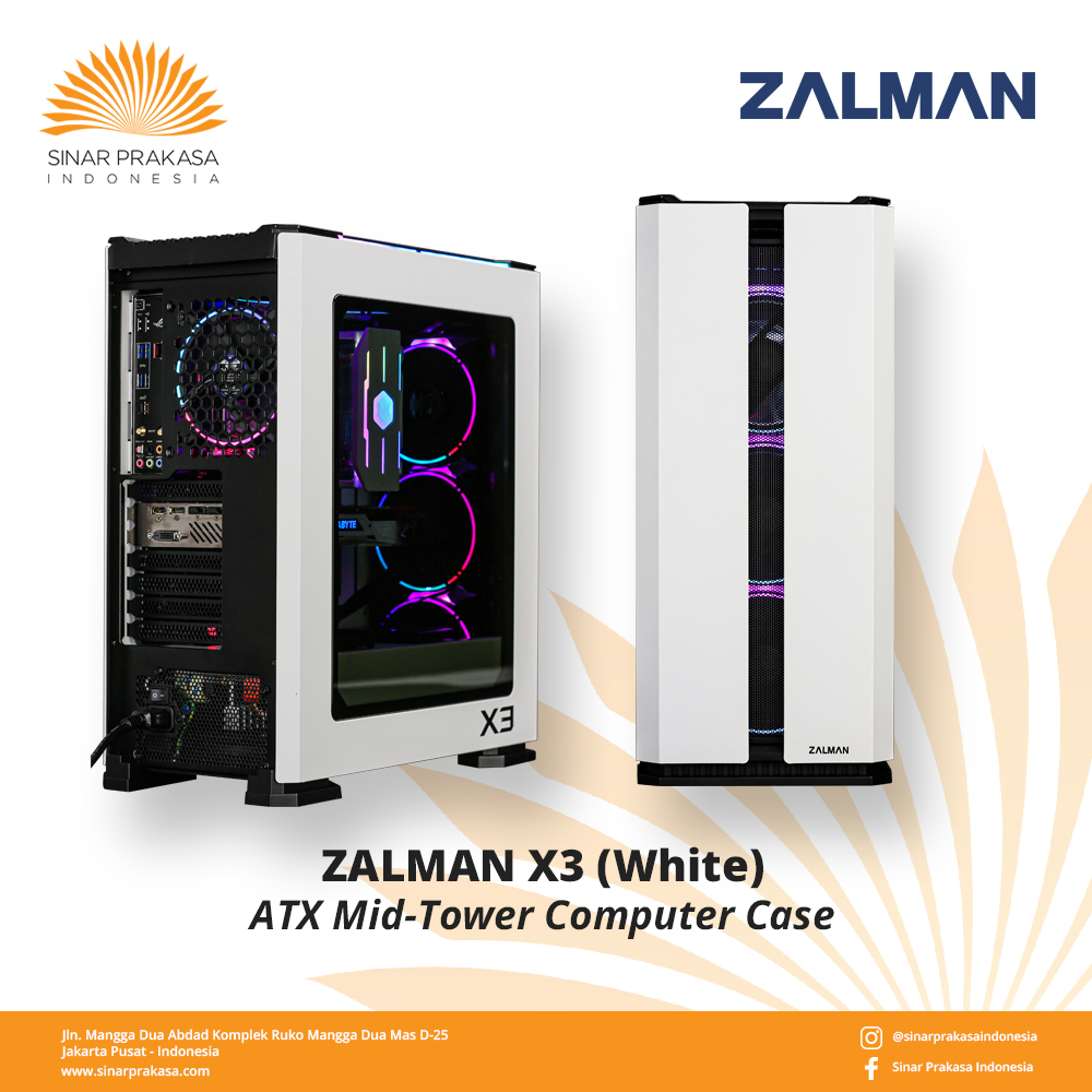 Корпус Zalman X3 White