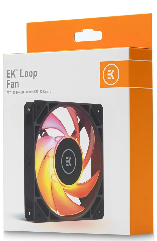 Вентилятор для радиатора СЖО EKWB EK-Loop Fan FPT 120 D-RGB Black