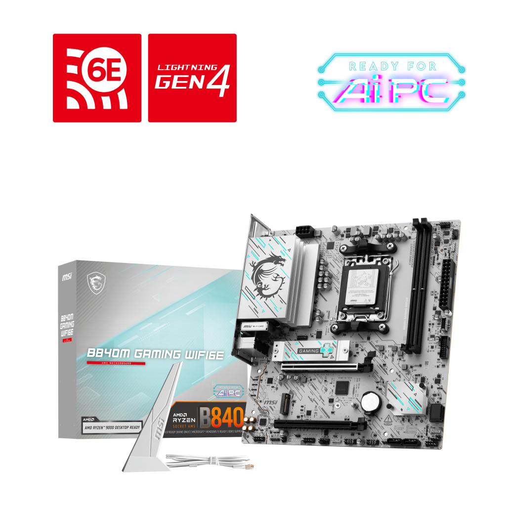 Материнская плата MSI B840M GAMING WIFI6E