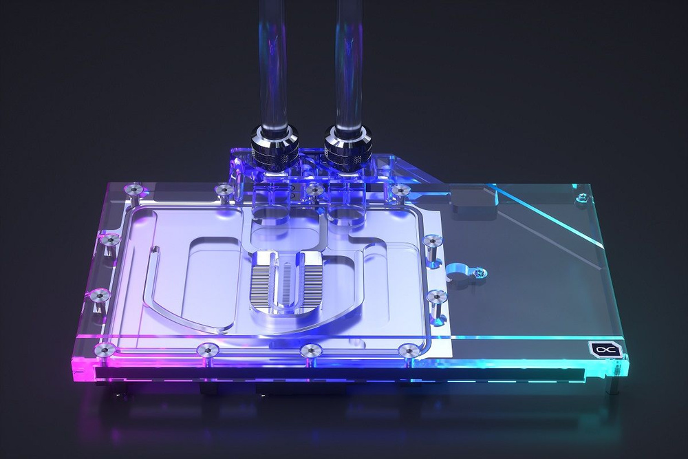 Водоблок для видеокарты Alphacool Eisblock Aurora Acryl GPX-N RTX 3090 Founders Edition with Backplate (11941)