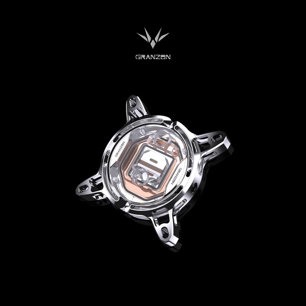 Водоблок для процессора Bykski Granzon GAI0.1 5V RBW Black (C2-0124)