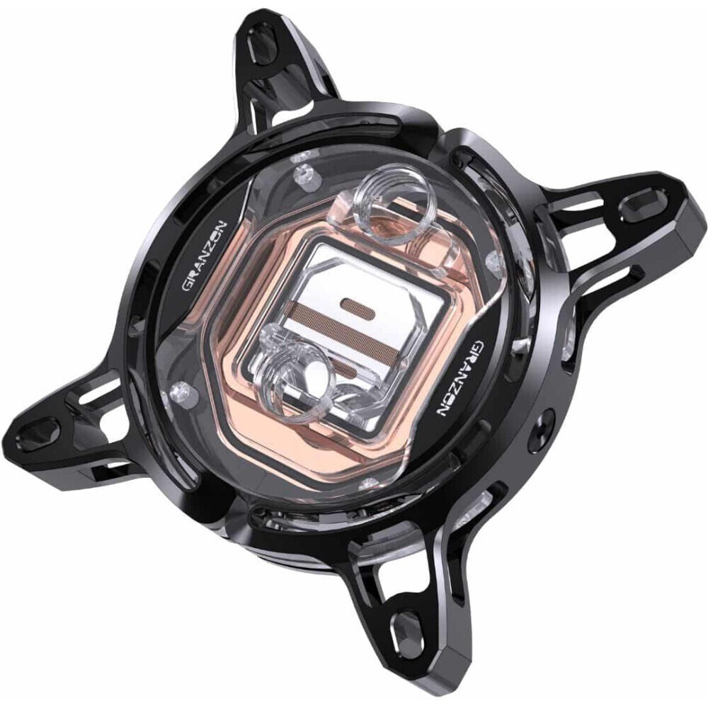 Водоблок для процессора Bykski Granzon GAM0.1 5V RBW Black (C2-0126)