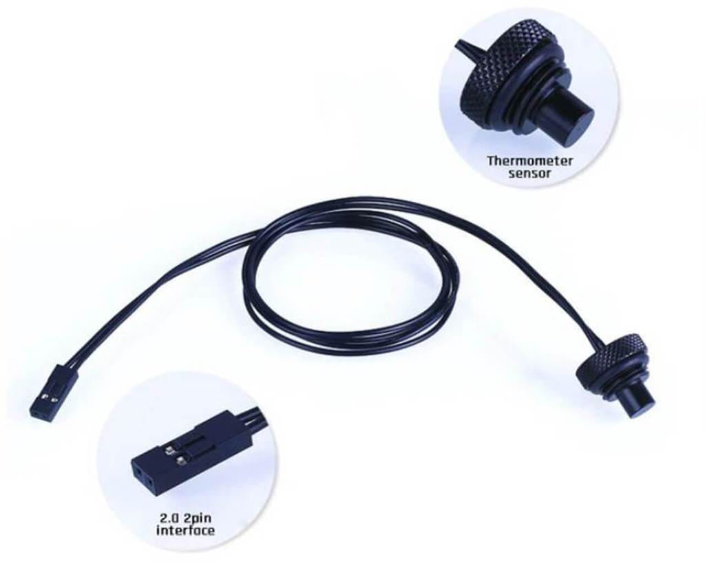 Датчик температуры для СЖО Bykski B-PD5-TMR Black (C10-0335)