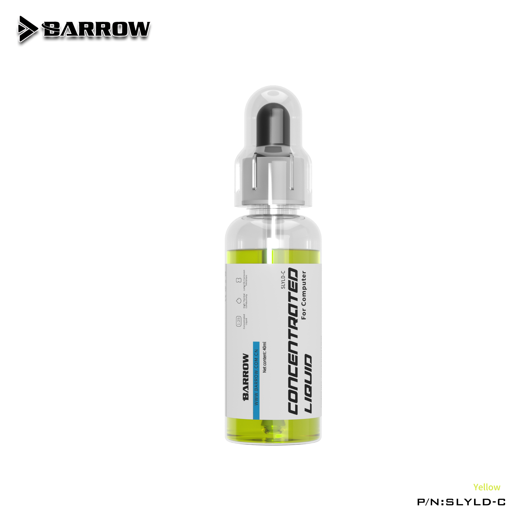 Жидкость для СЖО Barrow Concentrated SLYLD-C Lake Blue 40ml (BA2914)