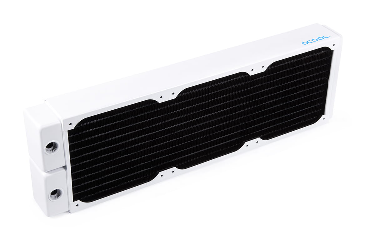 Радиатор для СЖО Alphacool HPE-45 Full Copper 360mm Radiator - White (10227)