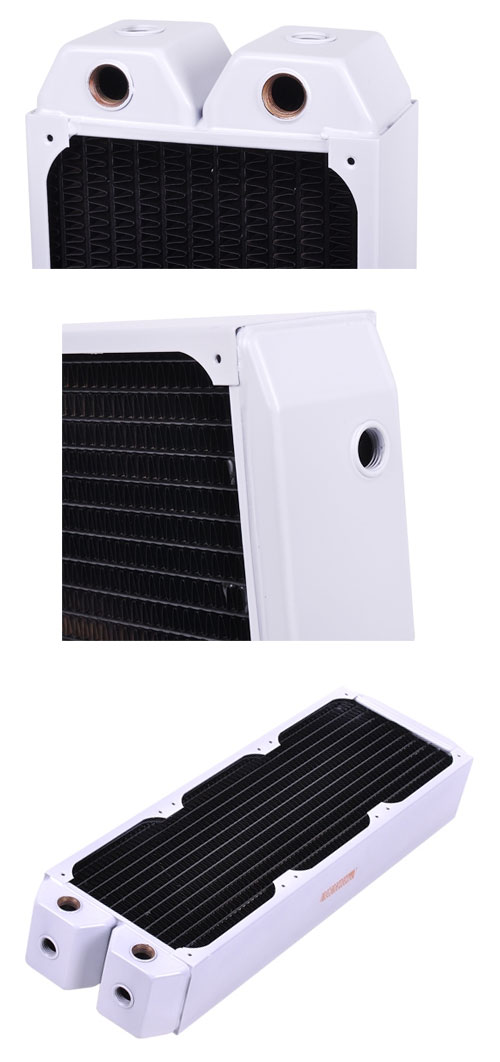 Радиатор для СЖО Alphacool NexXxoS UT60 Full Copper 360mm White Special Edition (14194)