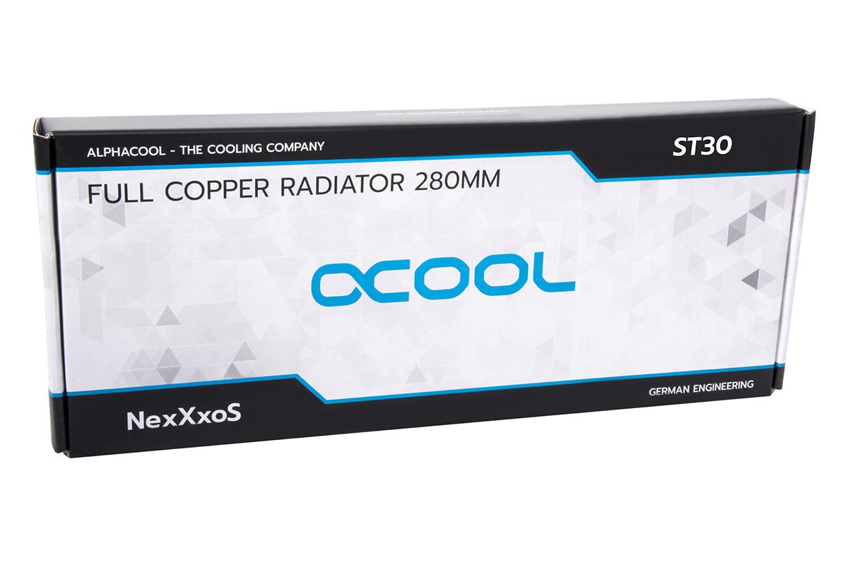 Радиатор для СЖО Alphacool NexXxoS XT45 Full Copper 240mm V.2 White Special Edition (18647)