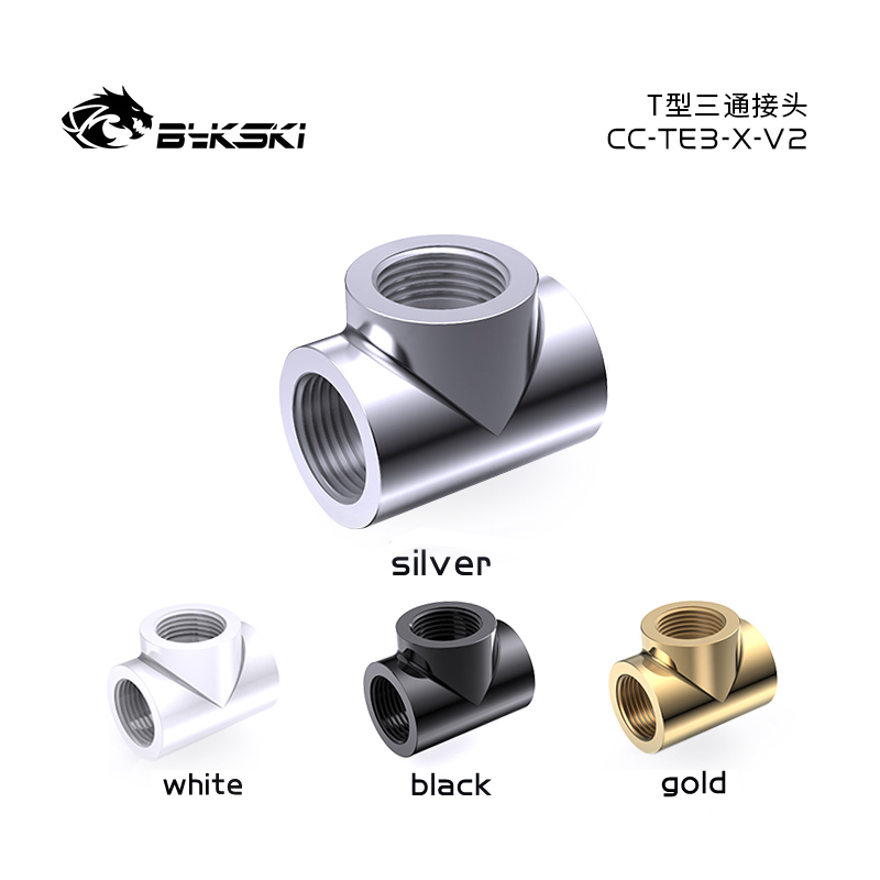 Разветвитель для СЖО Bykski B-TE4-X Black (C10-0381)