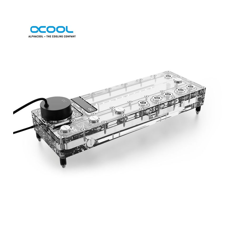 Резервуар с помпой для СЖО Alphacool Core Distro Plate 360 Link smit VPP Apex Pumpe