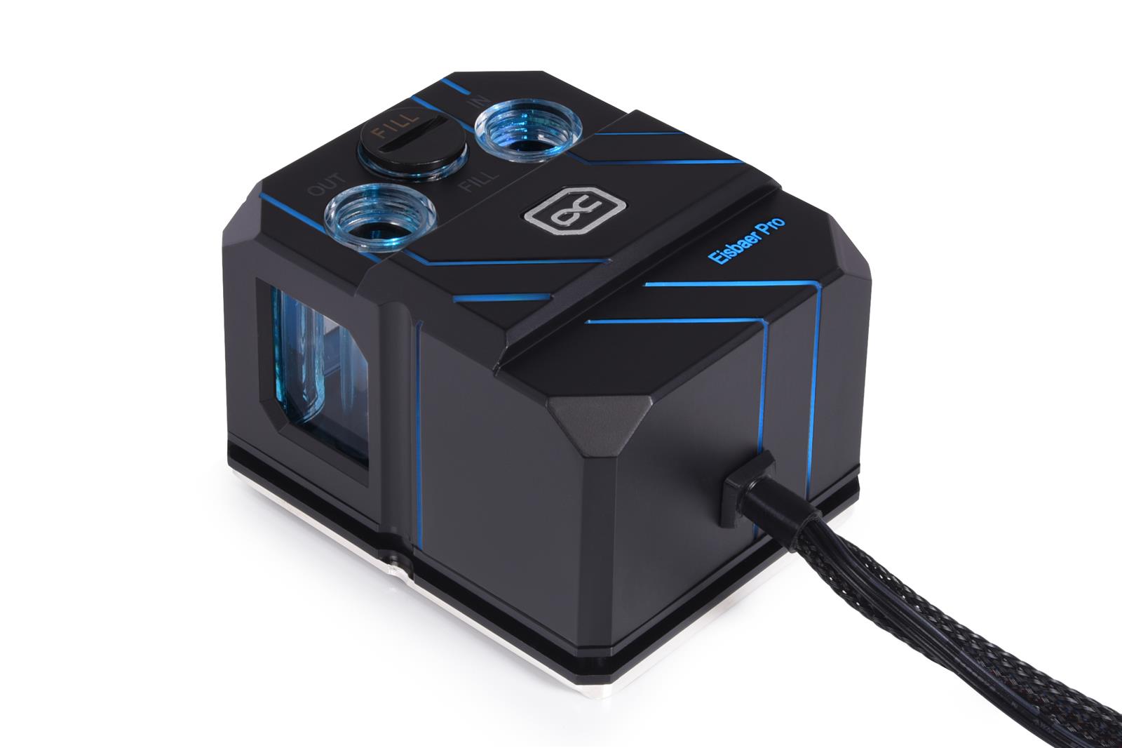 Резервуар с помпой для СЖО Alphacool Eisbaer Pro Aurora (Solo) - Digital RGB (13000)