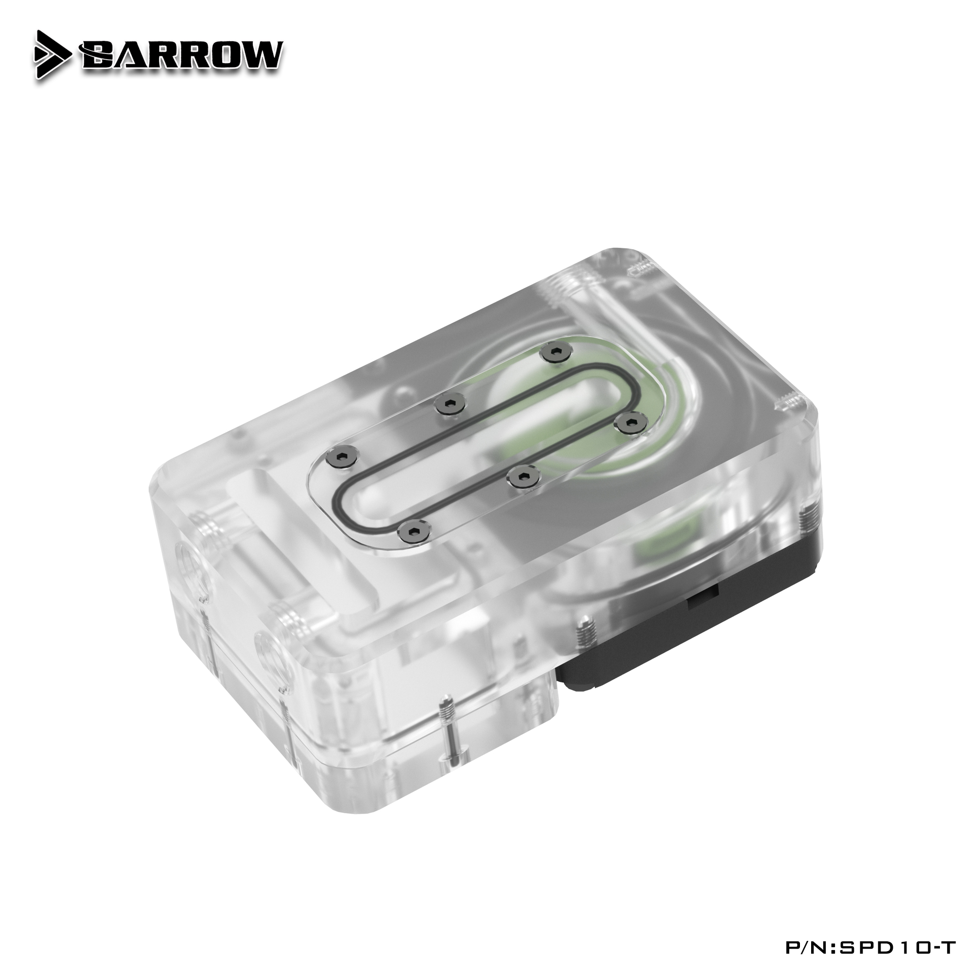 Резервуар с помпой для СЖО Barrow SPB17-TM Silvery (BA2792)