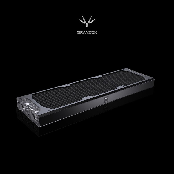 Резервуар с помпой для СЖО Bykski Granzon CT-D5-180-X Black (C8-0376)