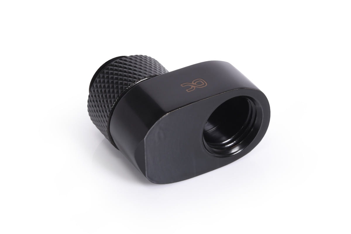 Адаптер для СЖО Alphacool Eiszapfen 16mm off set fitting rotatable - chrome (17602)