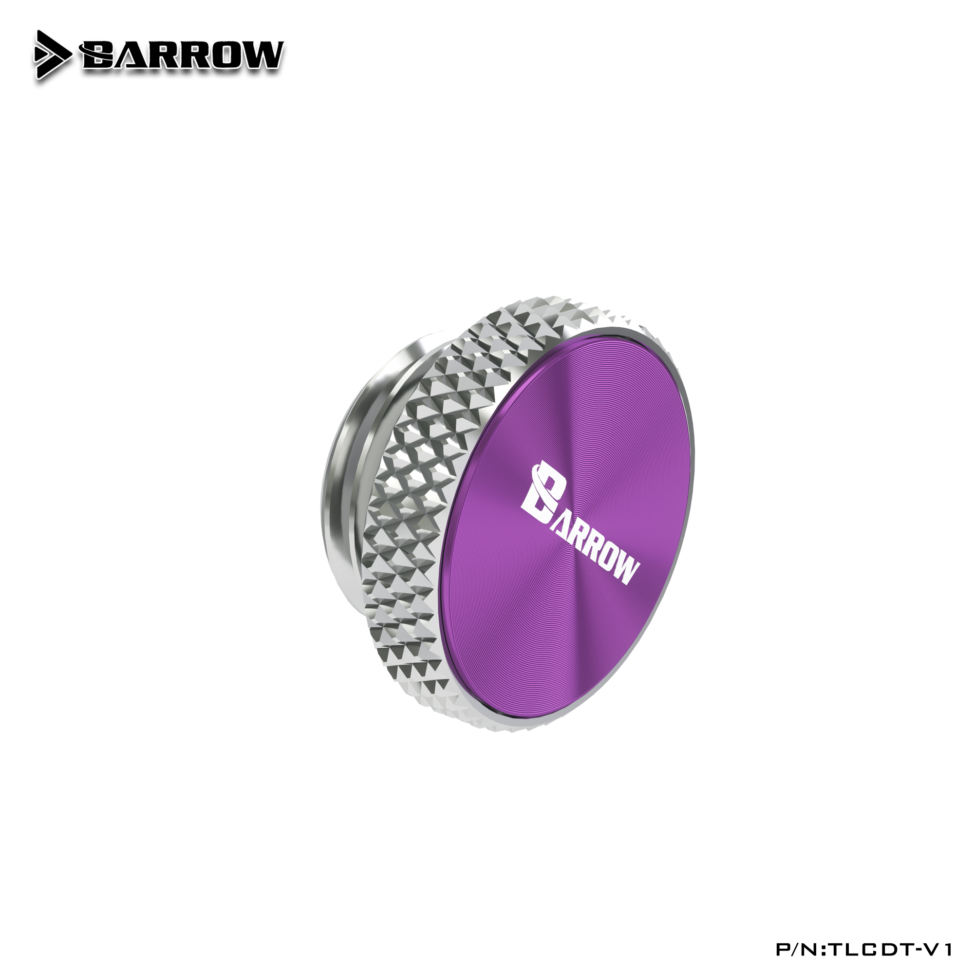 Заглушка для СЖО Barrow TLCDT-V1 Black (BA2195)