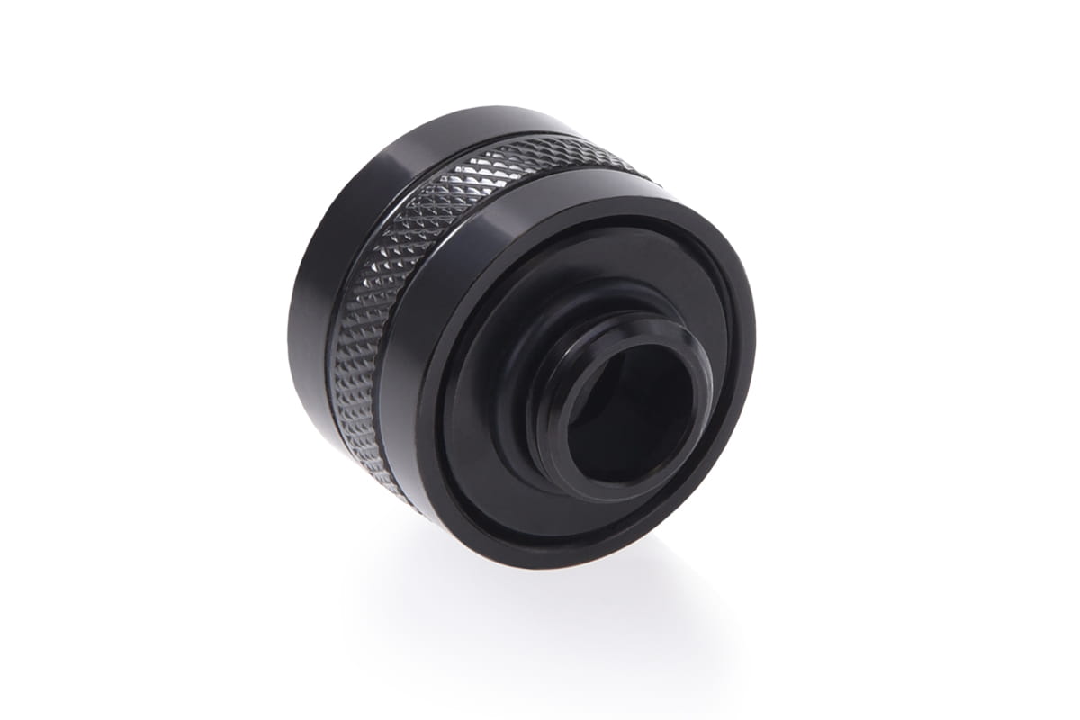 Комплект фитингов Alphacool Eiszapfen PRO 16mm HardTube Fitting G1/4 - Deep Black Sixpack (17477)