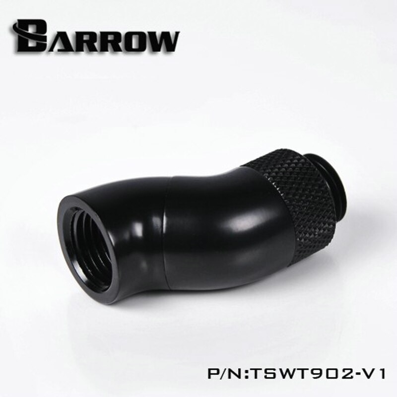 Поворотный адаптер для СЖО Barrow TSWT902-V1 Black (BA0020)