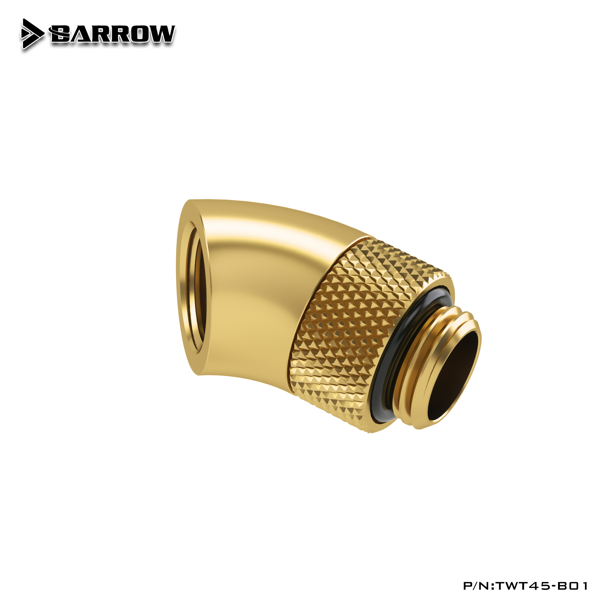 Поворотный адаптер для СЖО Barrow TWT45-B01 White (BA0027)