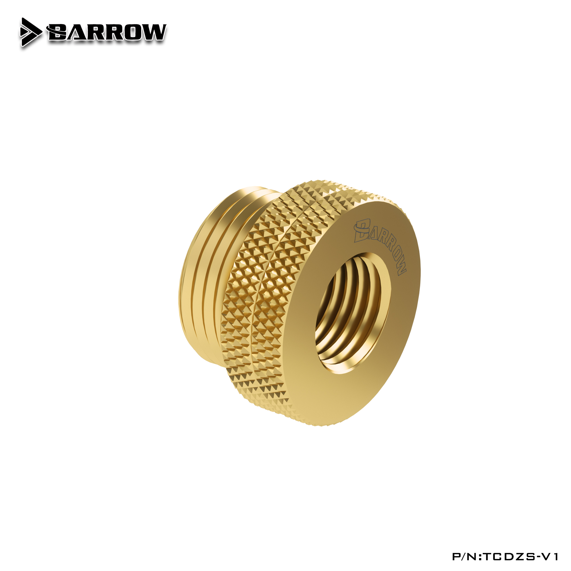 Проходной адаптер Barrow TCDZS-V1 Gold (BA1196)