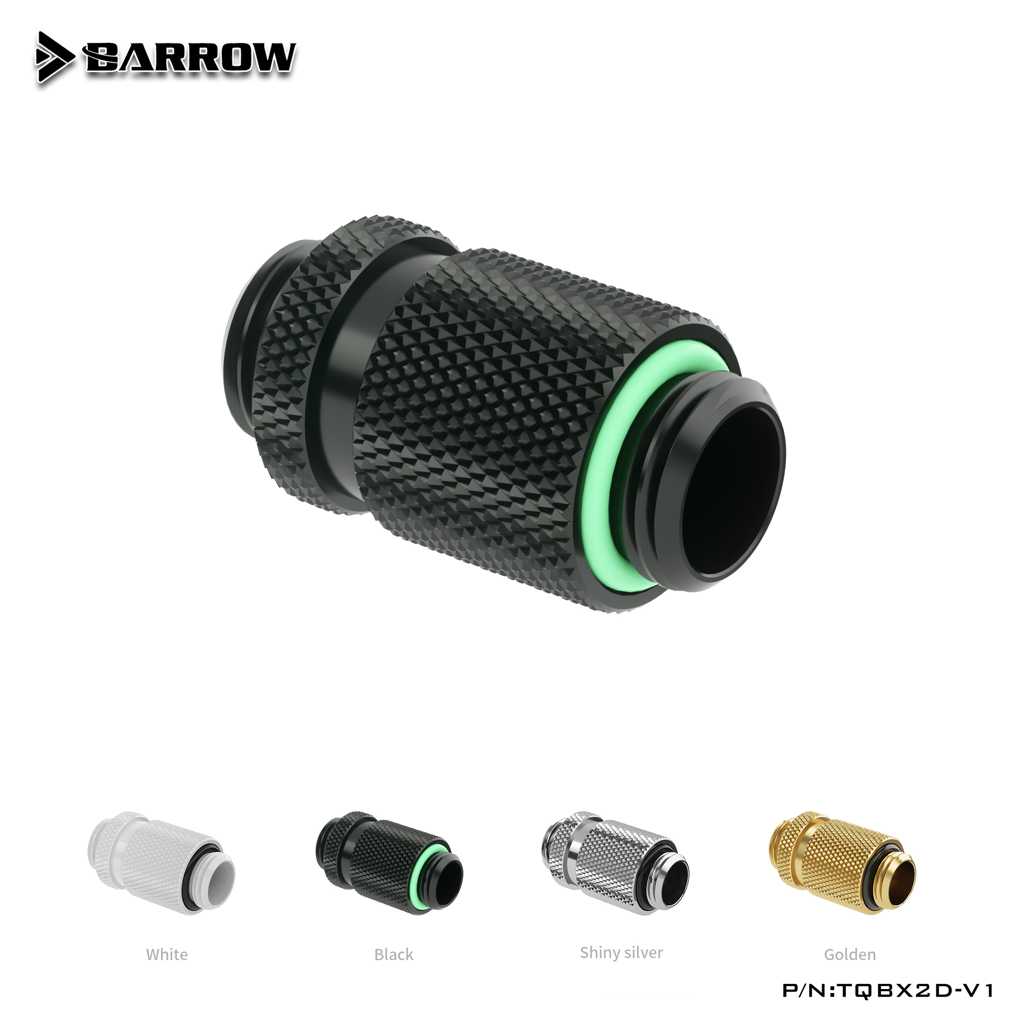 Прямой фитинг Barrow THDJ15-V1 White (BA1761)