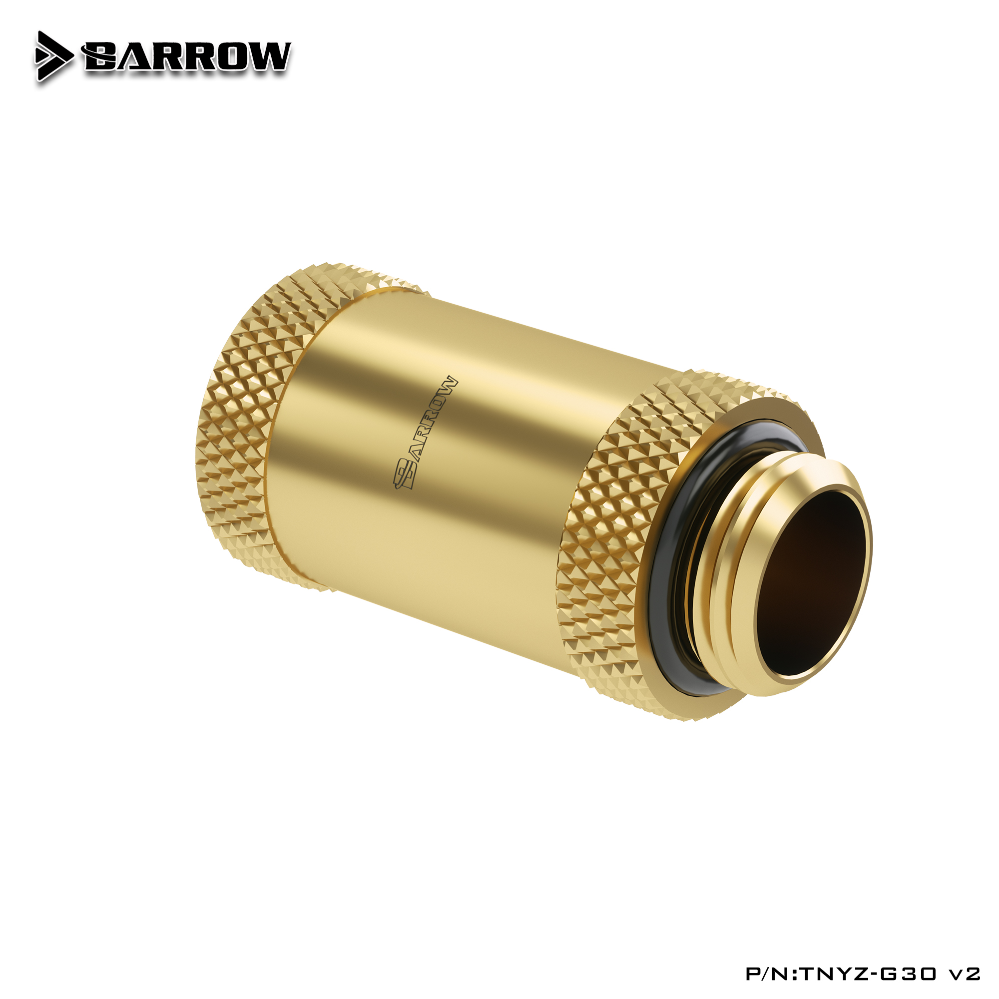 Прямой фитинг Barrow TNYZ-G30 Silver (BA1067)