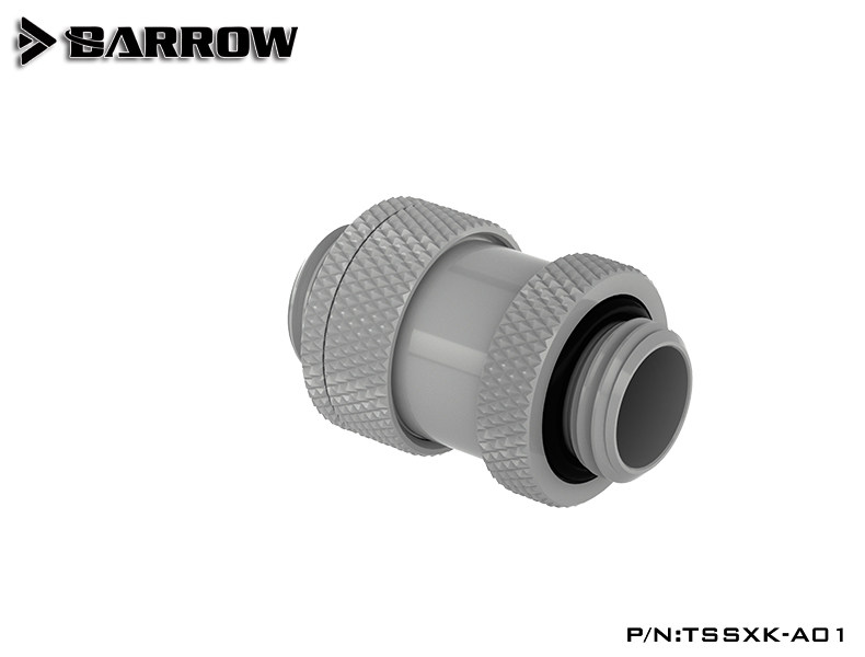 Прямой фитинг Barrow TSSXK-A01 22-31mm Black (BA1775)