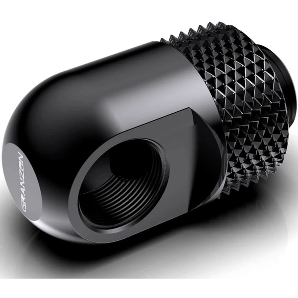 Угловой фитинг для СЖО Bykski B-HTJ-DB90-V2 Black (C10-0275)