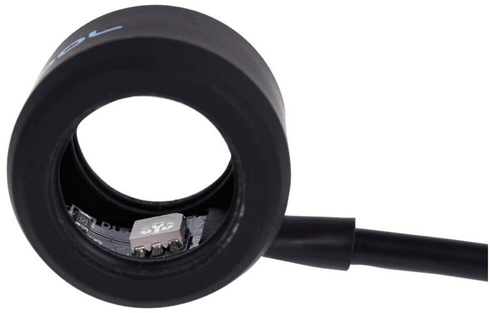 Фитинг Alphacool Aurora HardTube LED ring 16mm deep black - RGB (15325)
