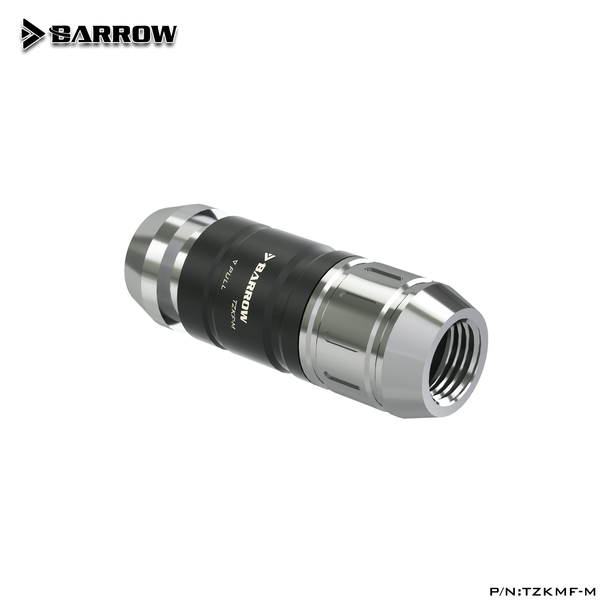 Фитинг быстросъемный для СЖО Barrow TZKMF-M main body+ Black (BA3269)
