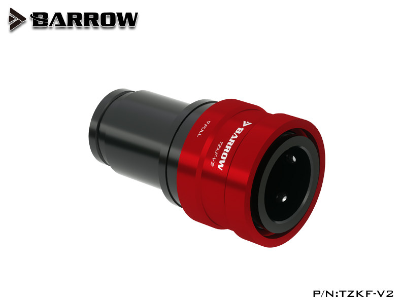 Фитинг быстросъемный для СЖО Barrow TZKMF-M main body+ Silver (BA3268)