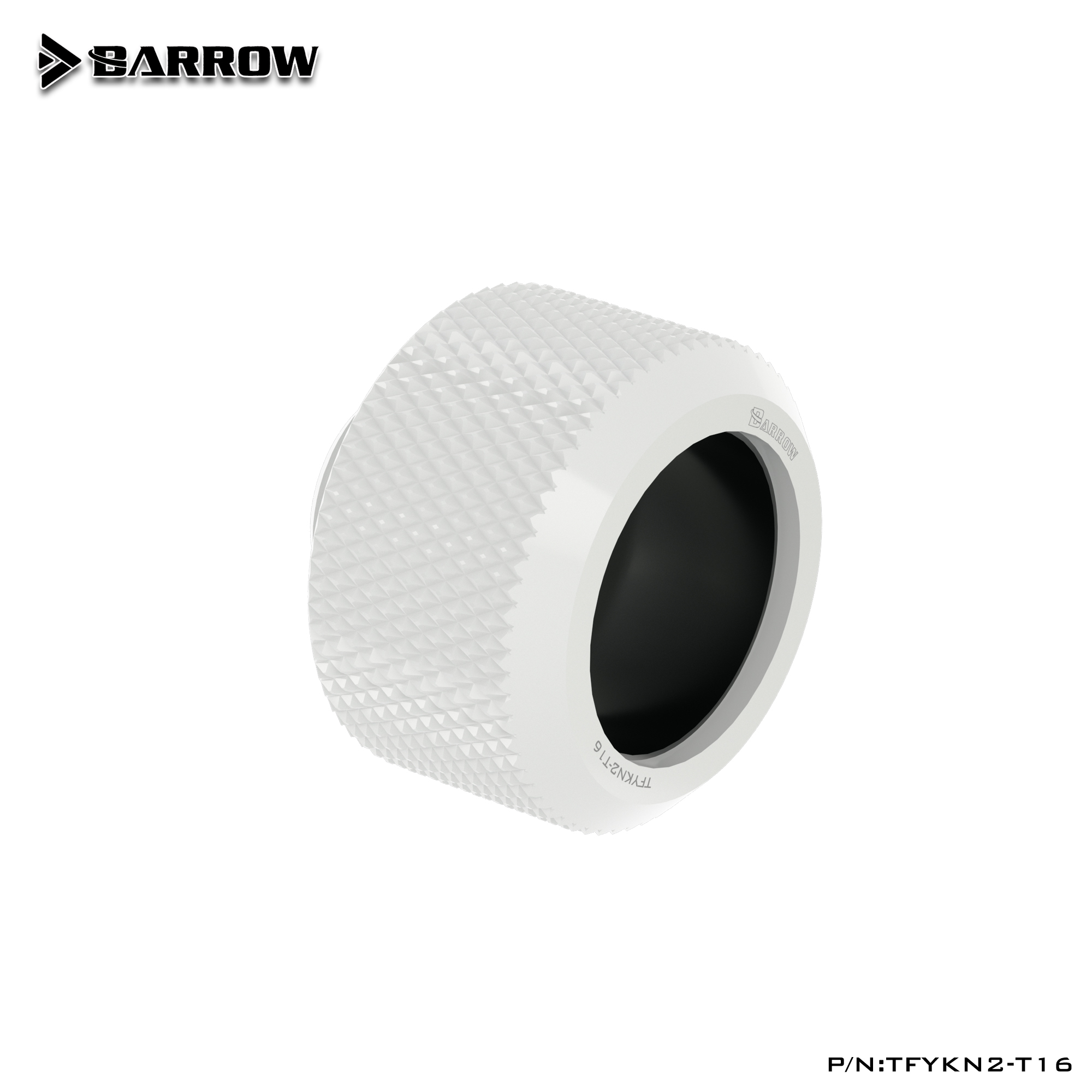 Фитинг для СЖО Barrow TFYKN2-T16 Silver (BA2770)
