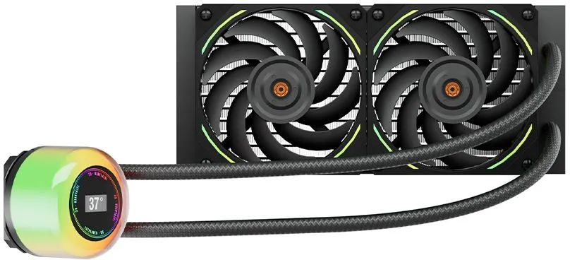 Система жидкостного охлаждения 1STPLAYER CC 240 Black