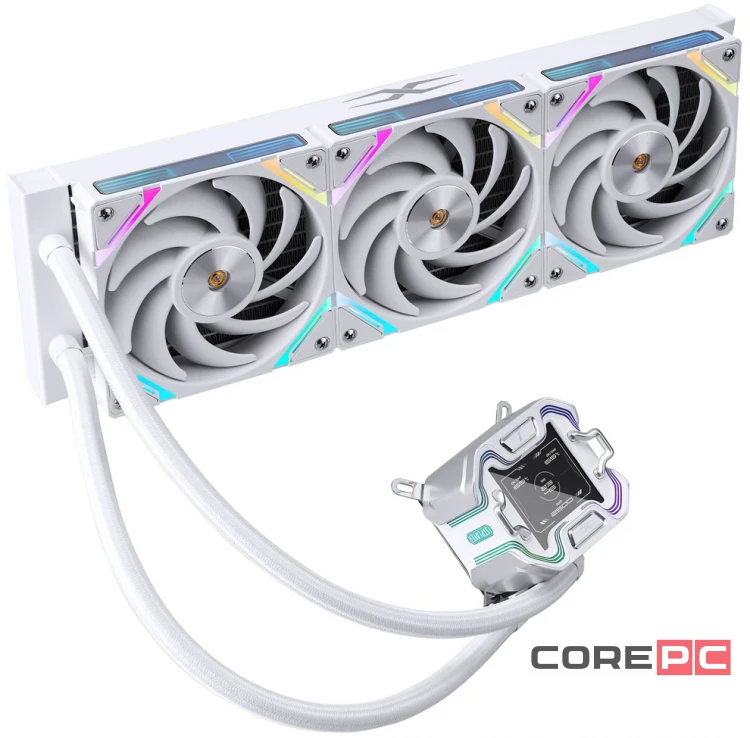 Система жидкостного охлаждения 1STPLAYER TS4 360 White