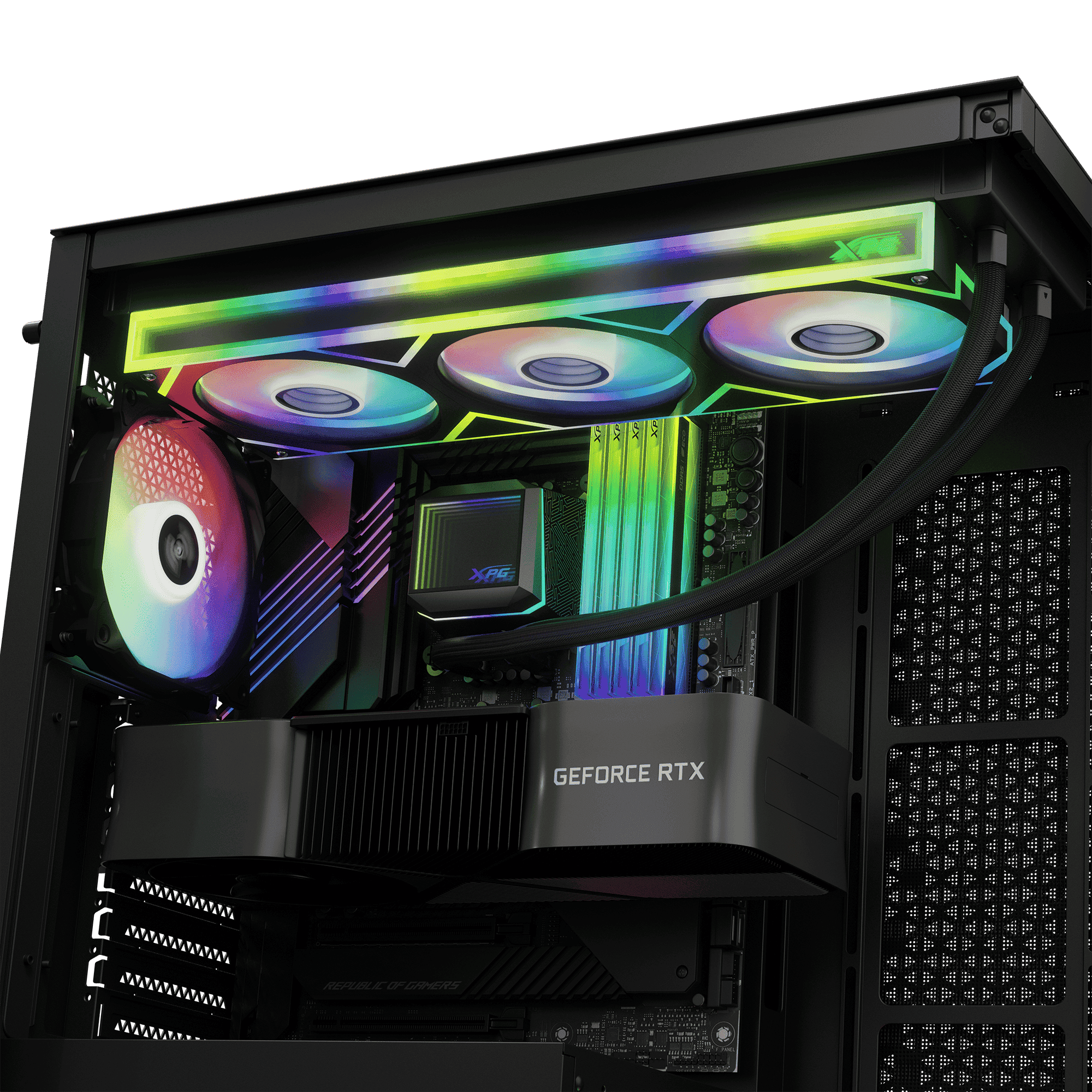 Система жидкостного охлаждения ADATA XPG LEVANTE II 360 White