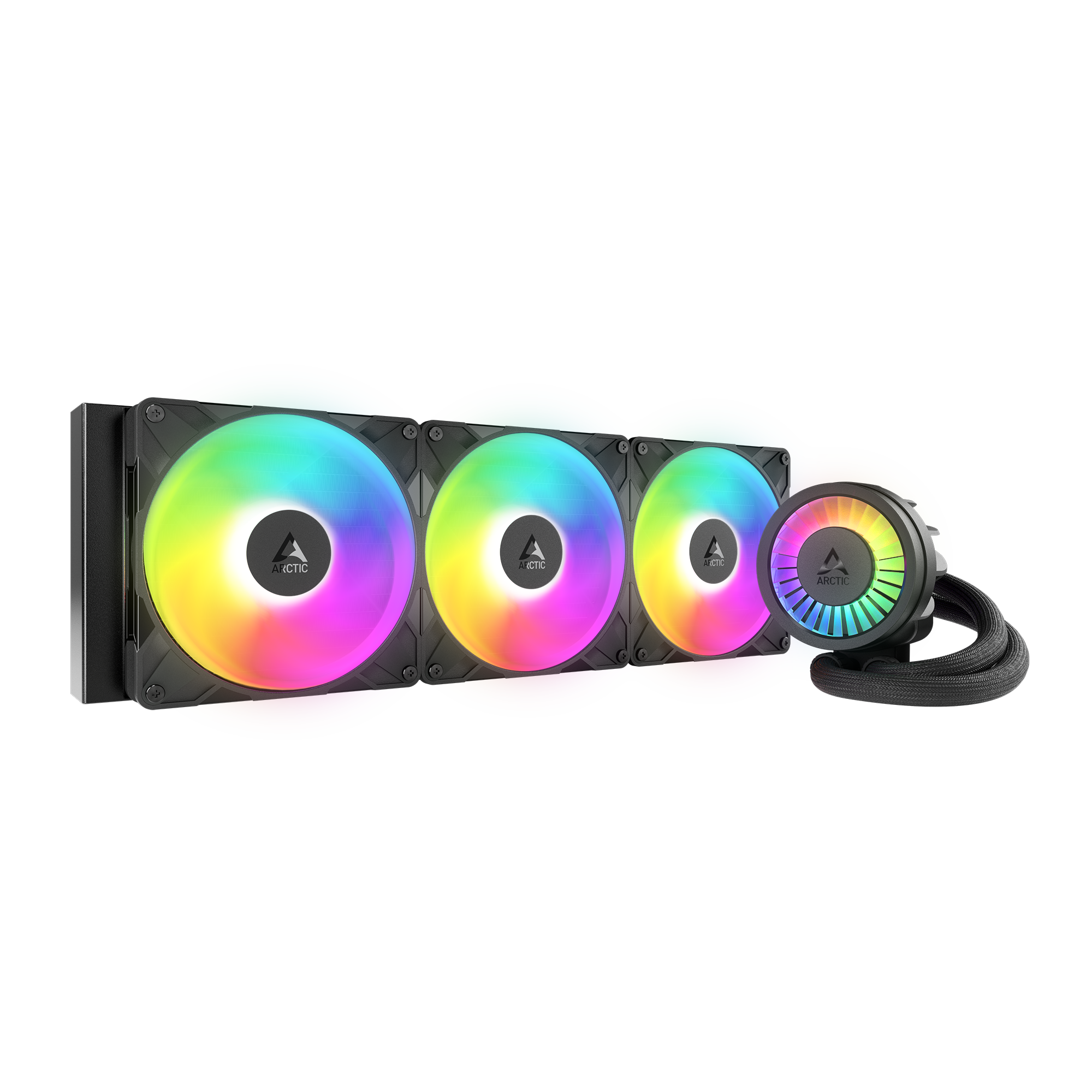 Система жидкостного охлаждения Arctic Liquid Freezer III Pro 420 ARGB Black