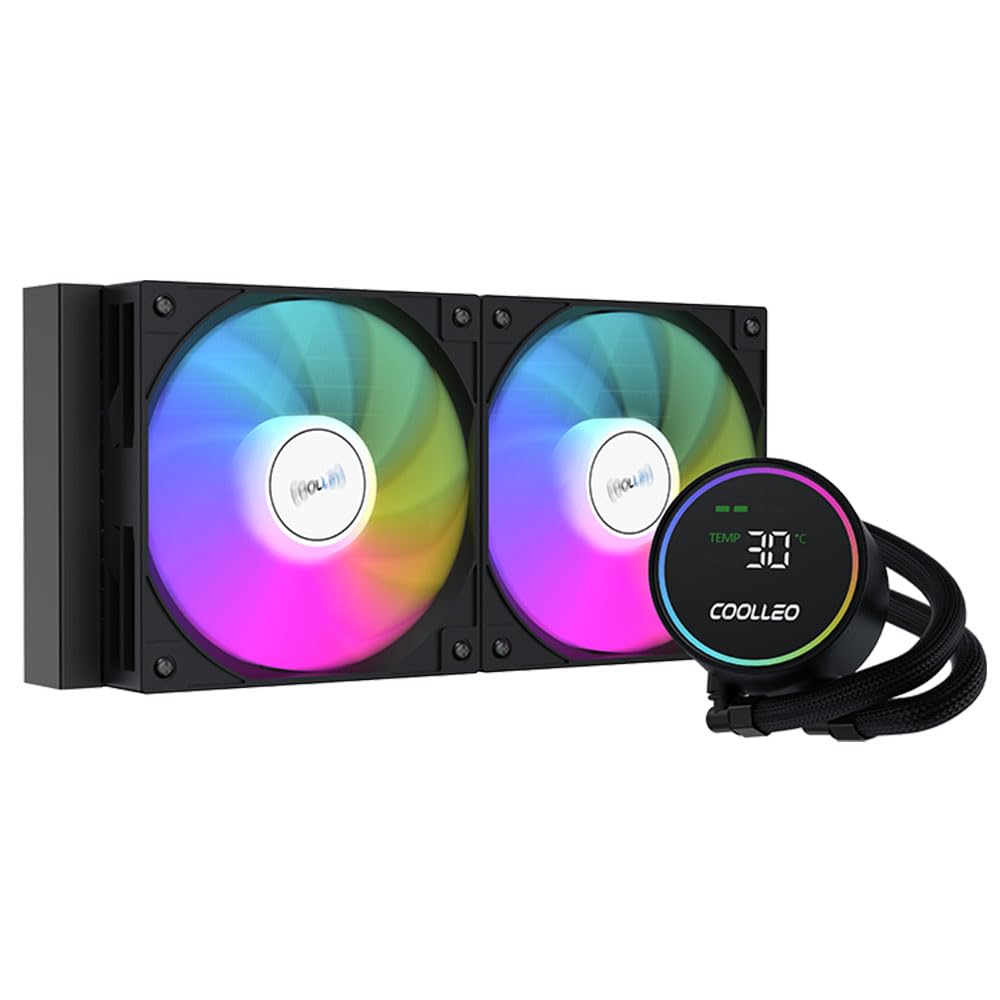 Система жидкостного охлаждения Coolleo ICE Fairy DIG 240 LITE WH