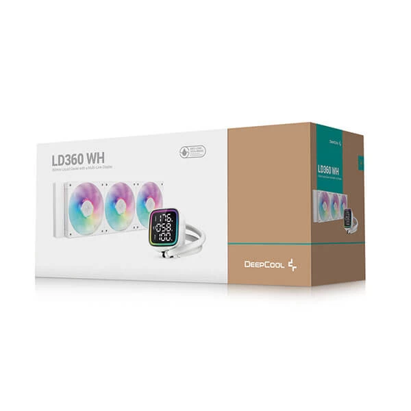 Система жидкостного охлаждения DeepCool LD360 WH