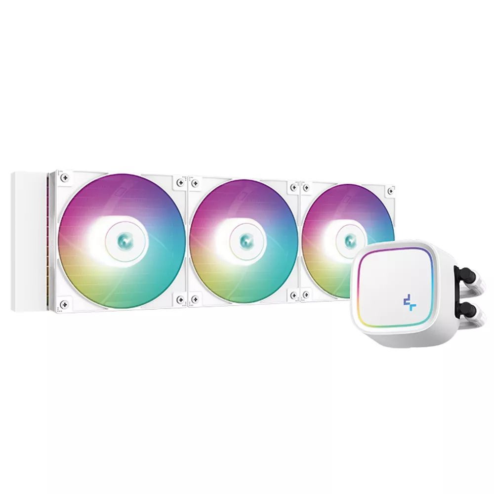 Система жидкостного охлаждения DeepCool LM360 WH