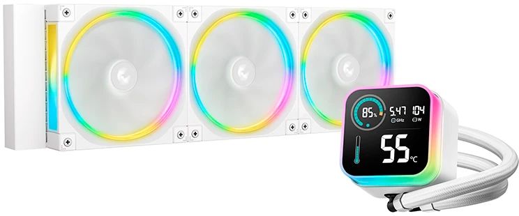 Система жидкостного охлаждения DeepCool LQ360 ULTRA ARGB WH