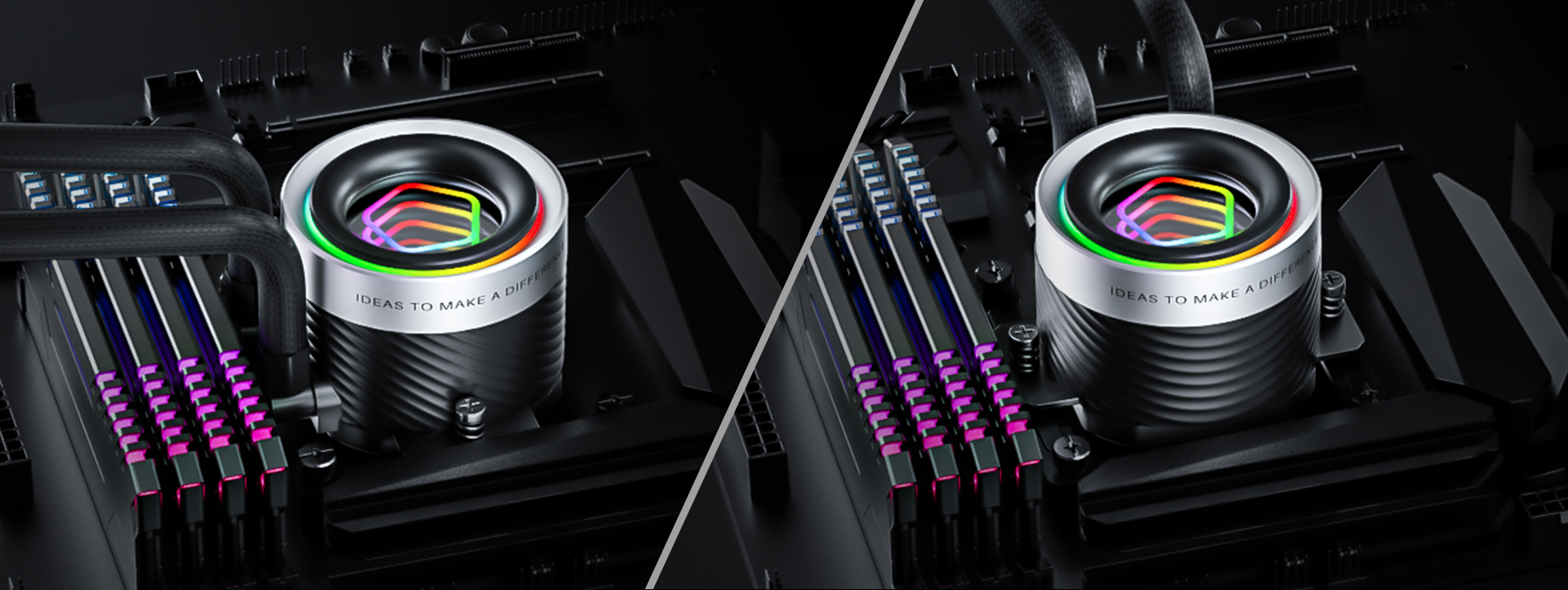 Система жидкостного охлаждения ID-COOLING FX240 LCD