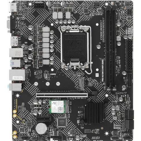 Материнская плата MSI PRO H610M-G WIFI DDR4